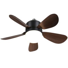 16 Inch Socket Fan Light Ceiling Fans with 3 Lighting Color and Remote E26 Screw in Ceiling Fan