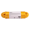 Hyper Tough Item MFP1675-2HT is a Solid Braid Polypropylene 1/2" Diameter x 75' Length Rope, Orange