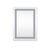 Frameless Rectangular LED Light Bathroom Vanity Mirror